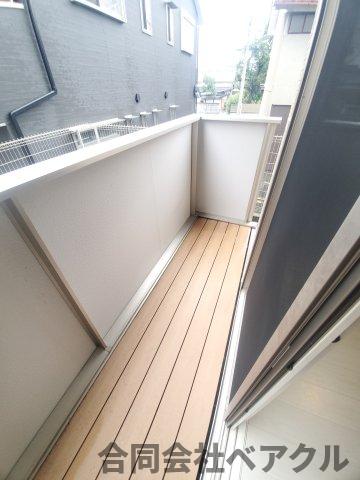 バルコニー　広々としたバルコニーです