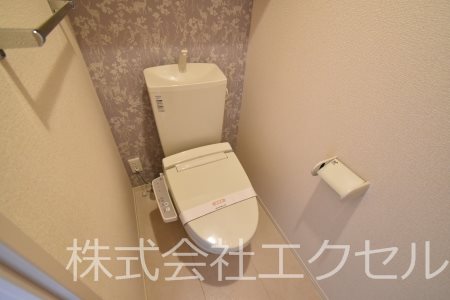 京王線 高幡不動駅 徒歩5分 2階建 築12年のトイレ写真