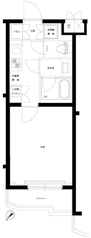 ルーブル千歳烏山の間取り写真