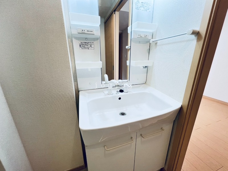 洗面設備　忙しい朝に便利です★