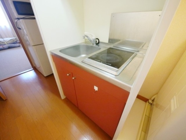 レオパレス山崎85のキッチン写真