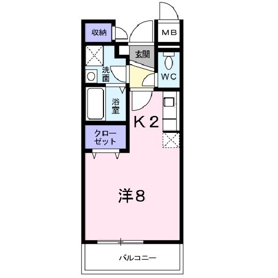 ＪＲ東北本線 矢吹駅 徒歩5分 2階建 築25年の間取り写真