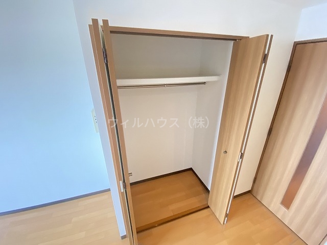 収納　クローゼット！