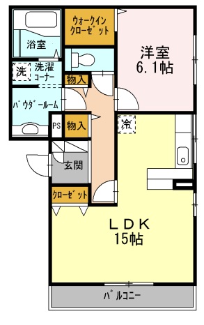 コンフォール長居東の間取り写真