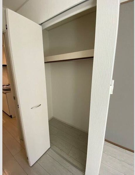収納　たっぷりとした収納スペースです