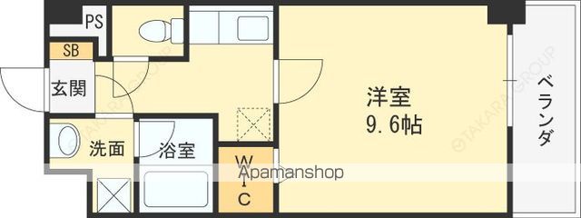 レフィナードの間取り写真