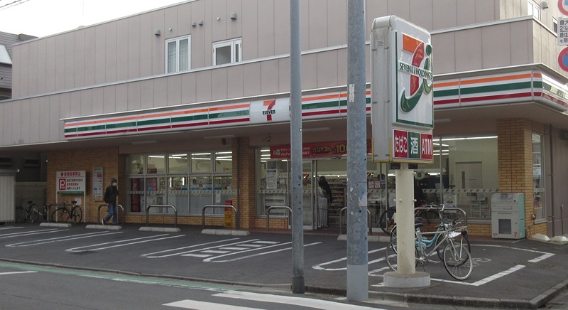 コンビニ　セブンイレブン 杉並馬橋通り店（コンビニ）まで70m
