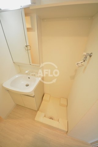 その他設備　アドバンス上町台プレジール　洗濯機置場