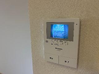 セキュリティ　カメラ付インターホン(イメージ)