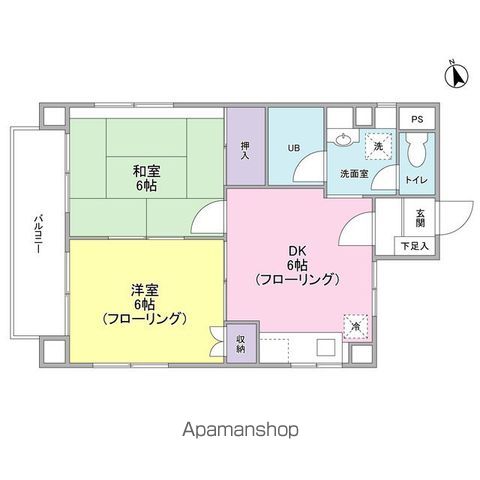 ソアーハウスの間取り写真