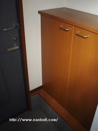 玄関　シューズボックス付き玄関