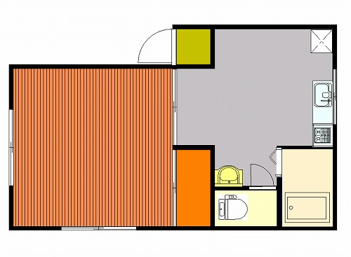 ハイツ建山の間取り