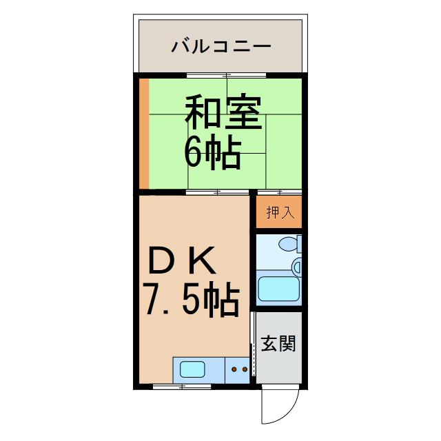 メゾン樹里杏の間取り