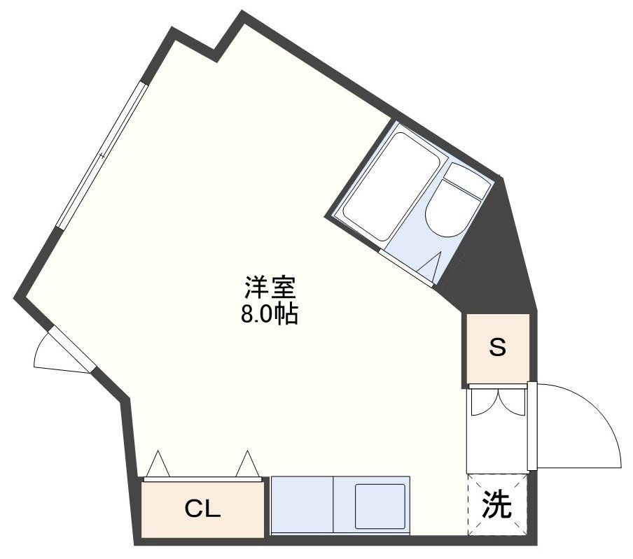 メゾンド橋口の間取り