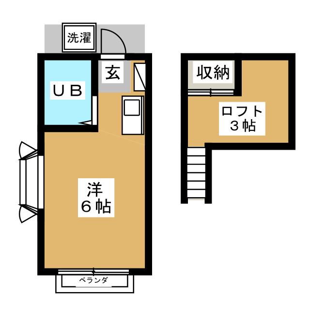 第１ジョイフルヤマの間取り