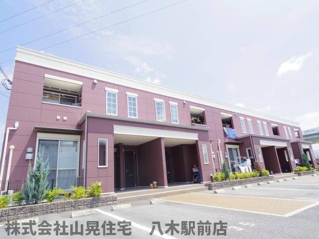 【磯城郡田原本町大字宮古のアパートの建物外観】