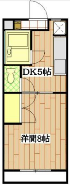 浜松市中央区半田山のマンションの間取り