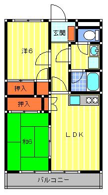 エーデルハイムの間取り