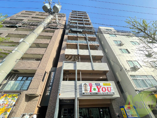 神戸市兵庫区西上橘通のマンションの建物外観
