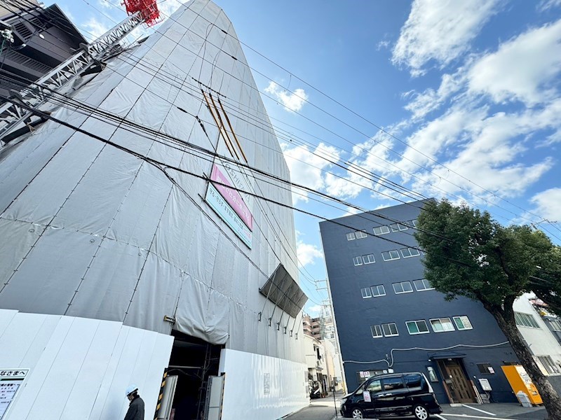 神戸市兵庫区佐比江町のマンションの建物外観