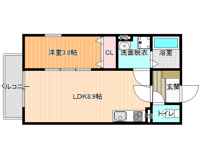 F+style柏原・田辺の間取り