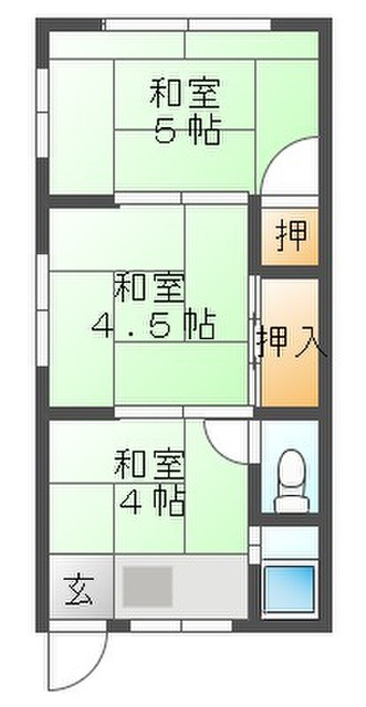 一耕住宅の間取り