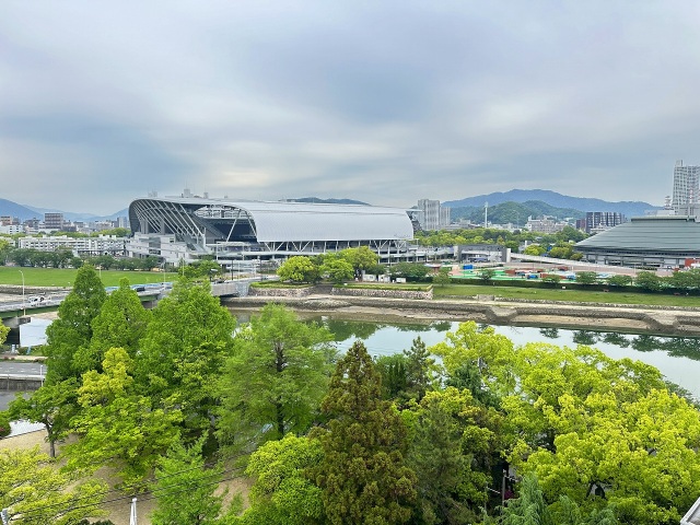 【広島市中区本川町のマンションの眺望】