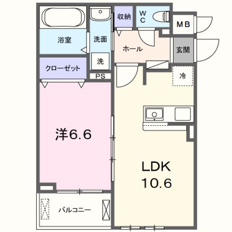 プラシードセレノカーサIIIの間取り