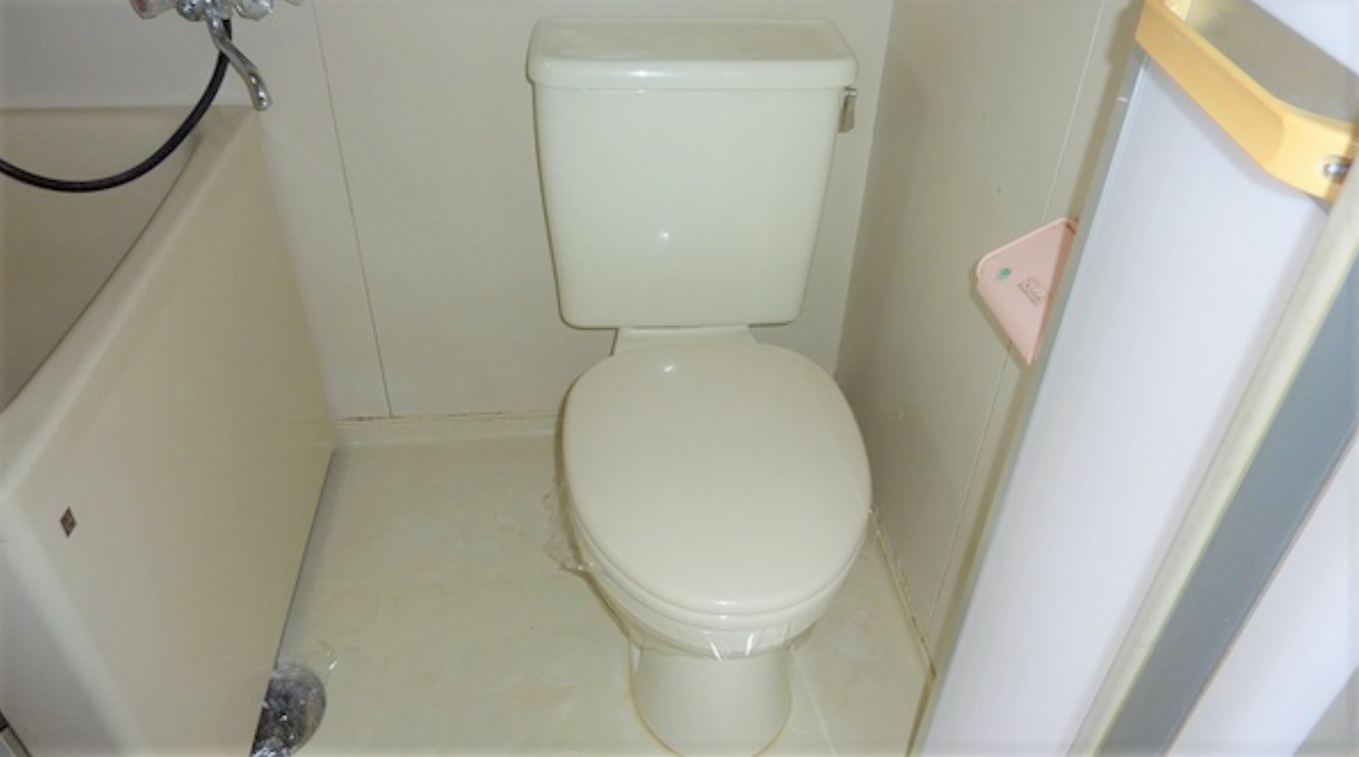 トイレ　ゆったりとした空間のトイレです