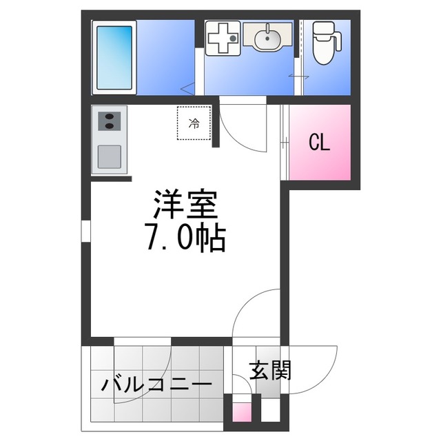 ハーモニーテラス中本IIの間取り