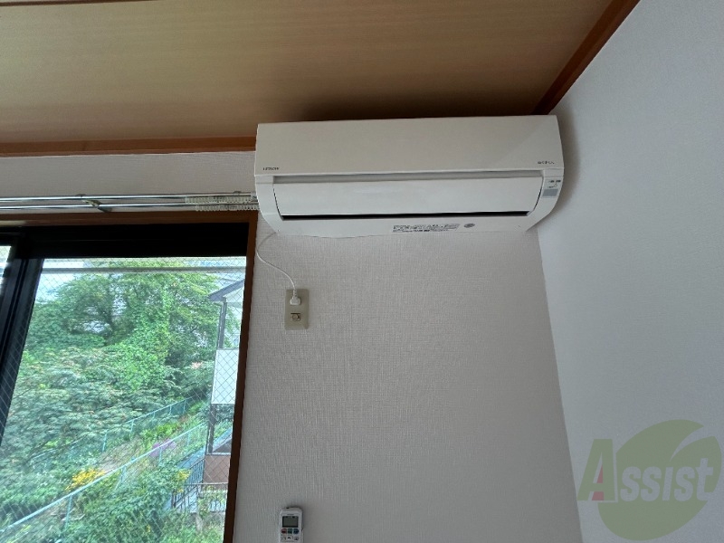 その他設備　エアコンがあるので夏も冬も快適に過ごせていいですね。