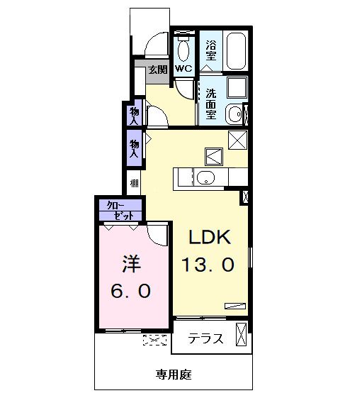 フォレストＫＭ　VIIの間取り