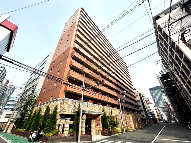 大阪市浪速区元町のマンションの建物外観