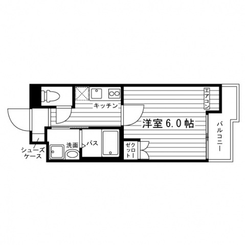 グランリール亀戸の間取り