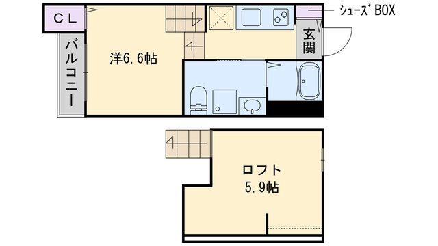 ＡＲＫ福岡歯科大前の間取り