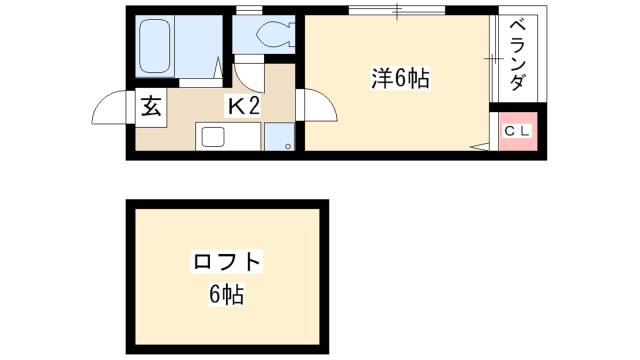 シェーネスハイム八剱の間取り