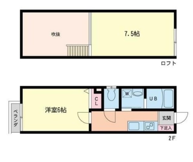 トゥインクルの間取り