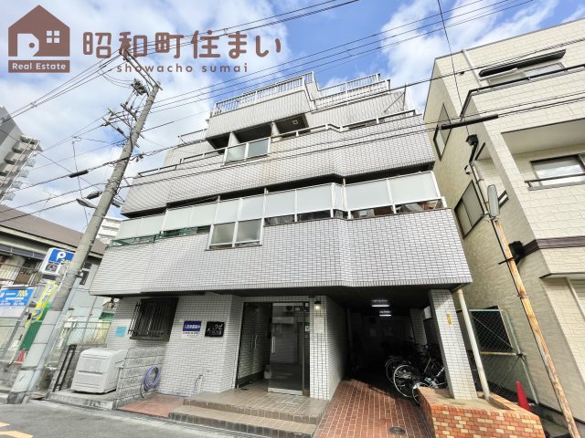 大阪市阿倍野区天王寺町北のマンションの建物外観