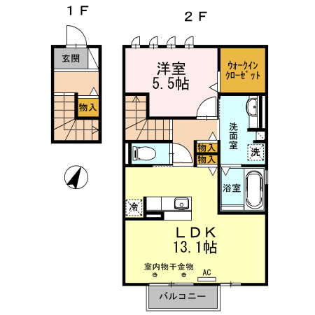 ソラーナミーアの間取り