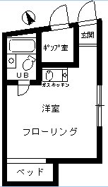 コーポ新大塚の間取り