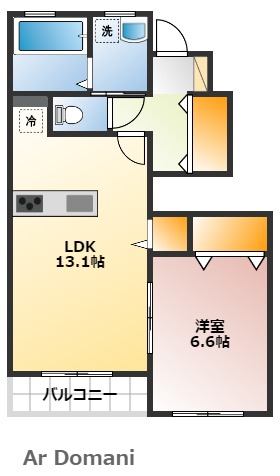 フレシールメゾンの間取り