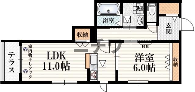 グラスウェルの間取り