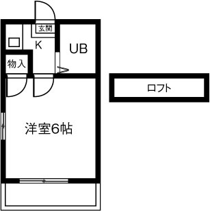 ｍｉｎｉＳｔａｙ岩倉の間取り