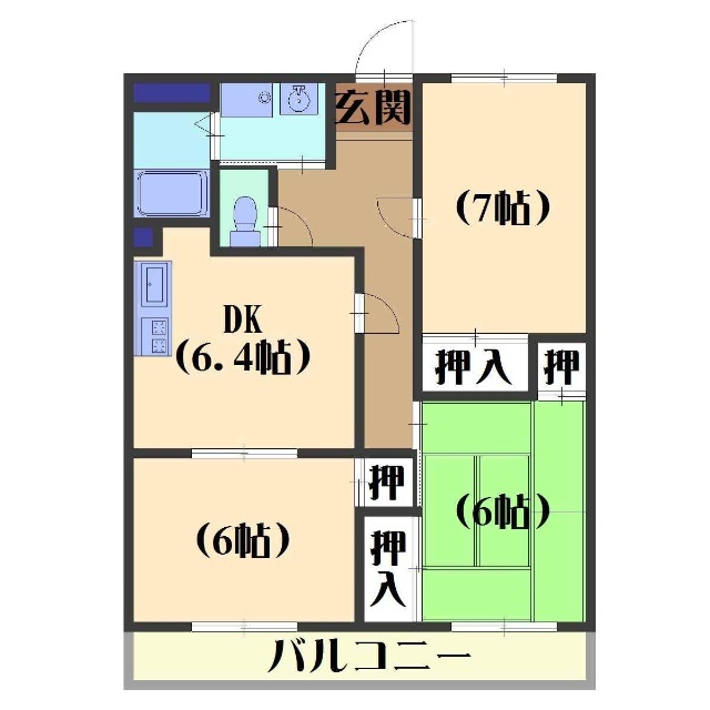 プリムローズの間取り