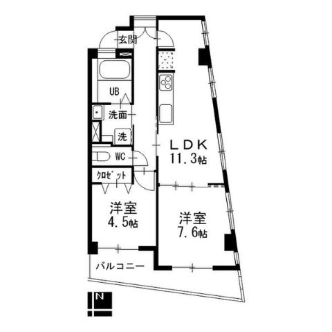 ロイヤルハイツタニの間取り