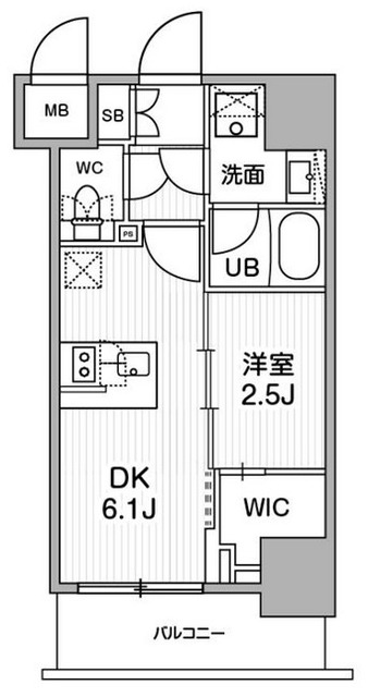 シーフォルム木場の間取り