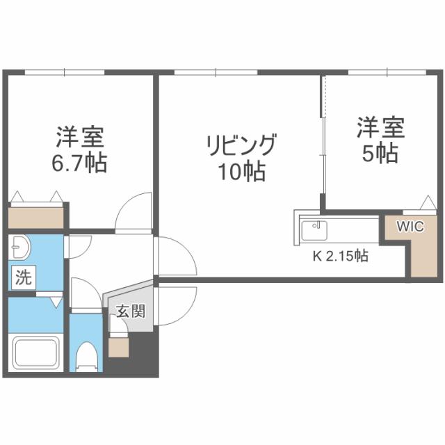 グランフォレストの間取り