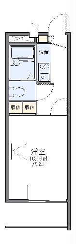 レオパレス本川Ｍの間取り