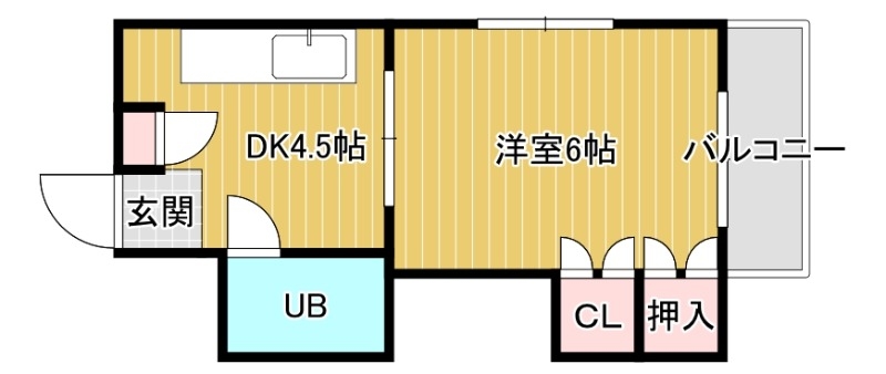 ヴィラ大州通りの間取り