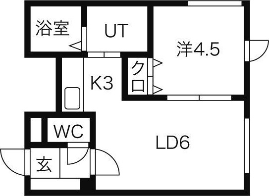 ブランノワール湖水の間取り